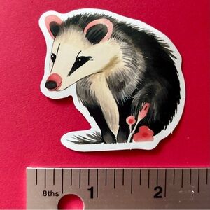 10/$10 Opossum Aesthetic Sticker Waterproof  Vinyl Water Bottle Laptop Scrapbook